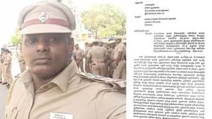 தமிழக உள்துறை செயலாளருக்கு ராமநாதபுரம் ஆர்.எஸ்.மங்கலம் இன்ஸ்பெக்டர் சரவணன் பரபரப்பு கடிதம் 