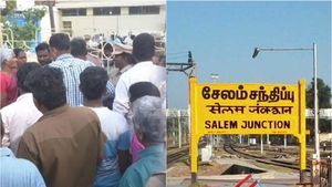சேலம் மண்டபத்தில் 12 கோடி பணம், 2.5 கிலோ தங்கம்..  10 ரூபாய்க்கு சாப்பாடு போட்டு 100 கோடி மோசடி 