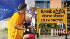 எடப்பாடி- சேலம் சாலையில்..  கட்டிப்புரண்டு சண்டை போட்ட சத்யா.. பேண்டை கேட்டு கெஞ்சிய மணி 
