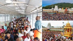 துவாதசி திதியில் திருப்பதி ஏழுமலையானை இலவச தரிசனத்தில் தரிசிக்க இத்தனை மணி நேரமா? 