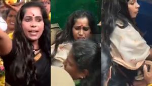  கண்ணகி வேஷம்! பாஜக போராட்டத்திற்கு வந்து சிக்கிக்கொண்ட நாட்டுப்புறக் கலைஞர்கள்! கண்ணீர் விட்டு கதறல்