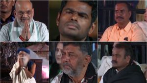 கோவை ஈஷா யோகா மையத்தில் மகா சிவராத்திரி விழா.. சத்குரு அப்படி சொன்னதுமே நெகிழ்ந்த அமித்ஷா 