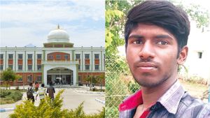 தேனி அருகே அரசு இன்ஜினியரிங் கல்லூரி விடுதி கழிவறையில் மாணவர் இருந்த கோலம்.. ஆடிப்போன தந்தை 