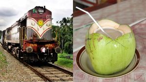இனி இளநீர் சாப்பிடக் கூடாது.. லோகோ பைலட்களுக்கு வந்த கட்டுப்பாடு.. தெற்கு ரயில்வே போட்ட உத்தரவு! 