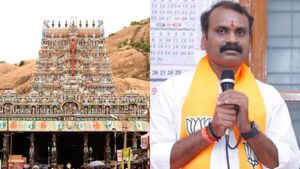 மதக் கலவரத்தை உருவாக்கும் நோக்கமில்லை... திருப்பரங்குன்றத்தில் போராடுவது ஏன்.. எல் முருகன் விளக்கம்