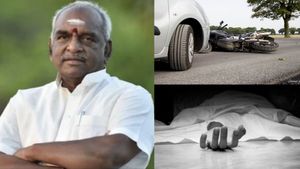 பொன் ராதாகிருஷ்ணன் கார் மீது நள்ளிரவில் அசுர வேகத்தில் மோதிய பைக்! நிகழ்விடத்திலேயே வாலிபர் பலி! 