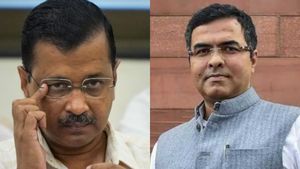  டெல்லியின் புதிய முதல்வராகிறாரா கெஜ்ரிவாலை தோற்கடித்த மாஜி முதல்வர் மகன் பர்வேஷ் சாஹிப் சிங் வர்மா? 