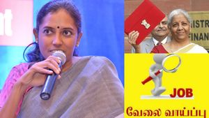 பட்ஜெட்டில் வேலை வாய்ப்பு உருவாக்கம் பற்றி அறிவிப்பு இல்லை! ஜோதிமணி எம்பி விமர்சனம்