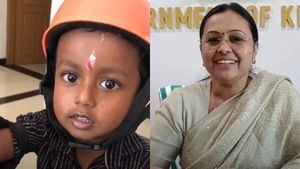  உப்புமா வேணாம்..பிரியாணி, பொரிச்ச கோழி தான் வேணும்! மழலை மொழியில் சொன்ன ஷங்கு..ஓகே சொன்ன அமைச்சர்
