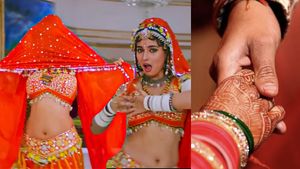 தாலி கழுத்தில் ஏறுவதற்குள்.. சோலிய முடித்த 'சோலி கீ பீச்சே க்யா ஹை'.. டெல்லி திருமணத்தில் பரபரப்பு