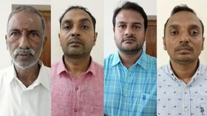   திருப்பதி லட்டுவில் மாட்டு கொழுப்பு கலப்படம்: திண்டுக்கல் ராஜசேகரன் உட்பட 4 பேர் அதிரடி கைது! 