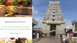 திருநள்ளாறு கோயில் பக்தர்களுக்கு விபூதி அடித்த கும்பல்.. முன்பதிவில் கோடிக்கணக்கில் மோசடி! ஷாக் 