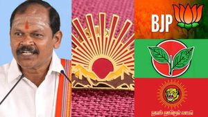 பாஜக + அதிமுக + நாதக.. திமுகவை வீழ்த்த இது தான் சரியான கூட்டணி! இமக அர்ஜுன் சம்பத் போடும் கணக்கு! 
