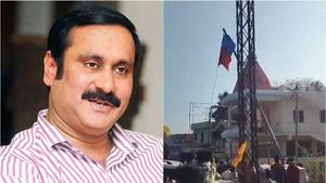 கும்பகோணம் அருகே விசிக கொடிக்கம்பம் உடைப்பு.. வருத்தம் தெரிவித்து அன்புமணி ராமதாஸ் பரபரப்பு கருத்து 