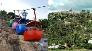 பழனி செல்லும் பக்தர்களுக்கு முக்கிய அறிவிப்பு.. ரோப் கார் சேவை இன்று ரத்து