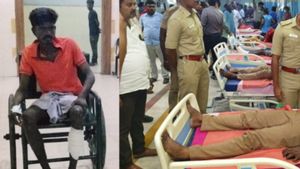 தனியா இருந்த பெண்ணை பலாத்காரம் செய்த இளைஞரை காலில் சுட்டு பிடித்த போலீஸ்! மற்றொருவருக்கு மாவுக்கட்டு