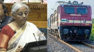 'ரயில்வே' என்கிற வார்த்தையே இல்லாமல்.. பட்ஜெட்டை வாசித்த நிர்மலா சீதாராமன் 