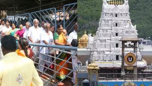 ரத சப்தமிக்கு முன்னாடி நாளே இவ்ளோ கூட்டமா? திருப்பதி ஏழுமலையானை தரிசிக்க 18 மணி நேரமா?