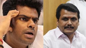 அன்று ஒரு பேச்சு.. இன்று ஒரு பேச்சு.. கோமாளி - அண்ணாமலையை வெளுத்த செந்தில் பாலாஜி