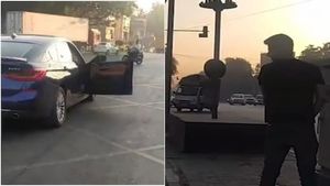 நடுரோட்டில் சொகுசு காரை நிறுத்திய இளைஞர்.. அடுத்த செய்த முகம் சுளிக்க வைக்கும் சம்பவம்! ரொம்ப மோசம் 