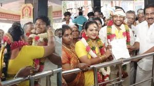 மதுரையில் கோலாகலம்.. ஷோபனாவுக்கு கல்யாணம்.. முதல்வர் ஸ்டாலின் 