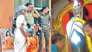 விருதுநகரில் சிவலிங்கத்தை இறுக்க கட்டிப்பிடித்து கொண்டு.. இரவில் நித்தியானந்தா சிஷ்யைகளால் பரபரப்பு