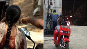 தேனி அரசு ஊழியர் சுதாதேவி.. புத்திசாலித்தனமாக செய்த வேலை.. சிவப்பு ஸ்கூட்டியில் சிக்கிய சில்வண்டு 