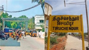 ஆன்மீக சுற்றுலா நகரமான திருச்செந்தூர்- சென்னை இடையே நேரடி ரயில் சேவை.. பொதுமக்கள் கோரிக்கை 