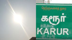  கோடைகாலத்திற்கு முன்பே உக்கிரம்.. கரூரை பதம் பார்த்த வெயில்! அதிகபட்ச வெப்பம் பதிவான இடங்கள்