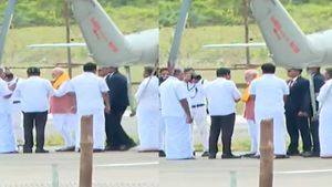  ராமேஸ்வரம் புதிய பாம்பன் தூக்கு பாலத்தை திறந்து வைத்தார் பிரதமர் மோடி!