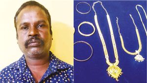 தஞ்சையில் ஆசிரியை வீட்டில் 58 பவுன் தங்க நகைகள்.. ஸ்கெட்ச் போட்ட சுதாகர்.. தொக்காக சிக்கியது எப்படி?