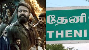 மோகன்லாலின் எம்புரானை எகிறி அடிக்கும் விவசாயிகள்! தேனி மாவட்ட தியேட்டர்களில் படம் நிறுத்தம்! 