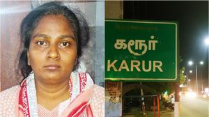 கரூரில் கடும் கோபத்தில் இருந்த சரண்யா.. ஒரே அடியில் காலியான கணவன்.. என்ன நடந்தது? 