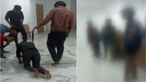 டார்கெட்டை முடிக்காததால்.. ஊழியரை நாய் போல் இழுத்து சென்று அரை நிர்வாணப்படுத்திய கேரளா நிறுவனம்