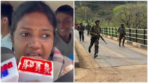 மினி சுவிட்சர்லாந்தை பார்க்க போய்..  ஜஸ்ட் மிஸ்ஸில் எஸ்கேப்! காஷ்மீர் அட்டாக்கில் தப்பிய தமிழக பெண்