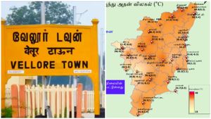 வழக்கம்போல இன்னைக்கும் வேலூரில்தான் வெயில் அதிகம்! சென்னையில் வெயில் எவ்வளவுனு பாருங்க