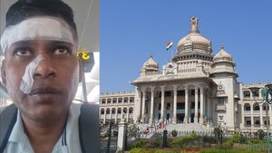 பெங்களூரில் இந்திய விமானப்படை அதிகாரி தம்பதி மீது.. கன்னடத்தில் திட்டி கும்பலாக தாக்குதல்!