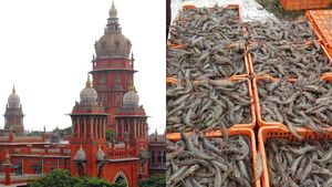 சட்டவிரோத இறால் பண்ணைகளை மூட சென்னை ஹைகோர்ட் உத்தரவு
