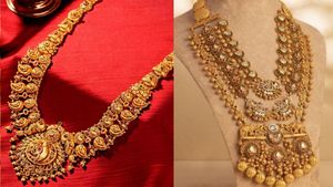 Gold Rate Today: நகை பிரியர்களுக்கு இன்ப அதிர்ச்சி.. 2-வது நாளாக இன்றும் குறைந்தது தங்கம் விலை! ஒரு கிராம் எவ்வளவு?