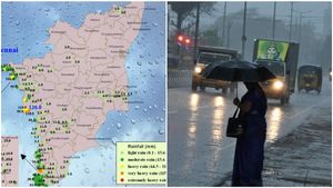 இது 'கோடை' இல்லை.. கொட்டும் மழைக்காலம்! பகல் 1 மணி வரை 9 மாவட்டங்களுக்கு ஆரஞ்சு+மஞ்சள் அலர்ட்!