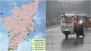 திருவண்ணாமலை டூ கன்னியாகுமரி.. 10 மாவட்டங்களுக்கு ஆரஞ்சு+மஞ்சள் அலர்ட்! அடுத்த 2 மணி நேரம் உஷார்