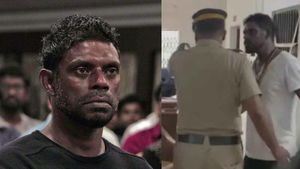 எந்த சாரே.. முரட்டு குடிகாரரா இருப்பார் போலயே ‘ஜெயிலர்’ வில்லன்.. பப்ளிக்ல இப்படியா? ஷாக் வீடியோ!