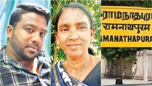 நில அளவீடு.. ராமநாதபுரம் அருகே விஏஓ, கிராம உதவியாளரின் வாழ்க்கையை புரட்டி போட்ட விவசாயி    