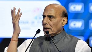 எல்லையோடு நிற்கவில்லை.. பாகிஸ்தானுக்கு வலுவான பதிலடியை கொடுத்துள்ளோம்.. ராஜ்நாத் சிங் பேச்சு!