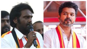 அரசியலில் நான் விஜய் அண்ணாவுக்கு சீனியர்.. இதை அவரே சொன்னார் – விஜய பிரபாகரன்