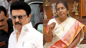 இதுக்கே பதறினா எப்படி?.. இனிதான் ஆட்டமே ஆரம்பம் - ஸ்டாலினுக்கு சவால்விட்ட வானதி சீனிவாசன்
