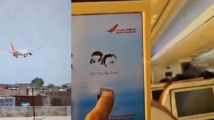 விமானத்தில் அசாதாரண சூழல் இருந்தது.. விபத்துக்கு 2 மணி நேரம் முன் பயணித்த பயணி பகிர்ந்த வீடியோ