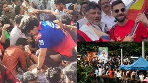 ஒழுக்கமின்மை! அடாவடி! சாதாரண கிரிக்கெட் வெற்றியை அரசே கொண்டாடியதன் விளைவு! பெங்களூரில் என்ன நடந்தது? 