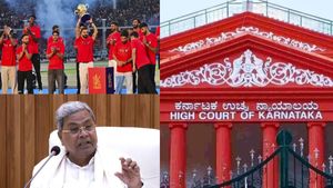 ரத்தக்கறை படிந்த ஆர்சிபி ஐபிஎல் கோப்பை.. சரமாரியாக கேள்வி கேட்ட கர்நாடக உயர் நீதிமன்றம்.. பளீர்! 