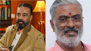 Thug life: கமல்ஹாசன் நீதிமன்றத்திற்கு போனாலும் கர்நாடகாவில் 'தக் லைஃப்' திரையிடப்படாது : அதிரடியாக அறிவிப்பு 